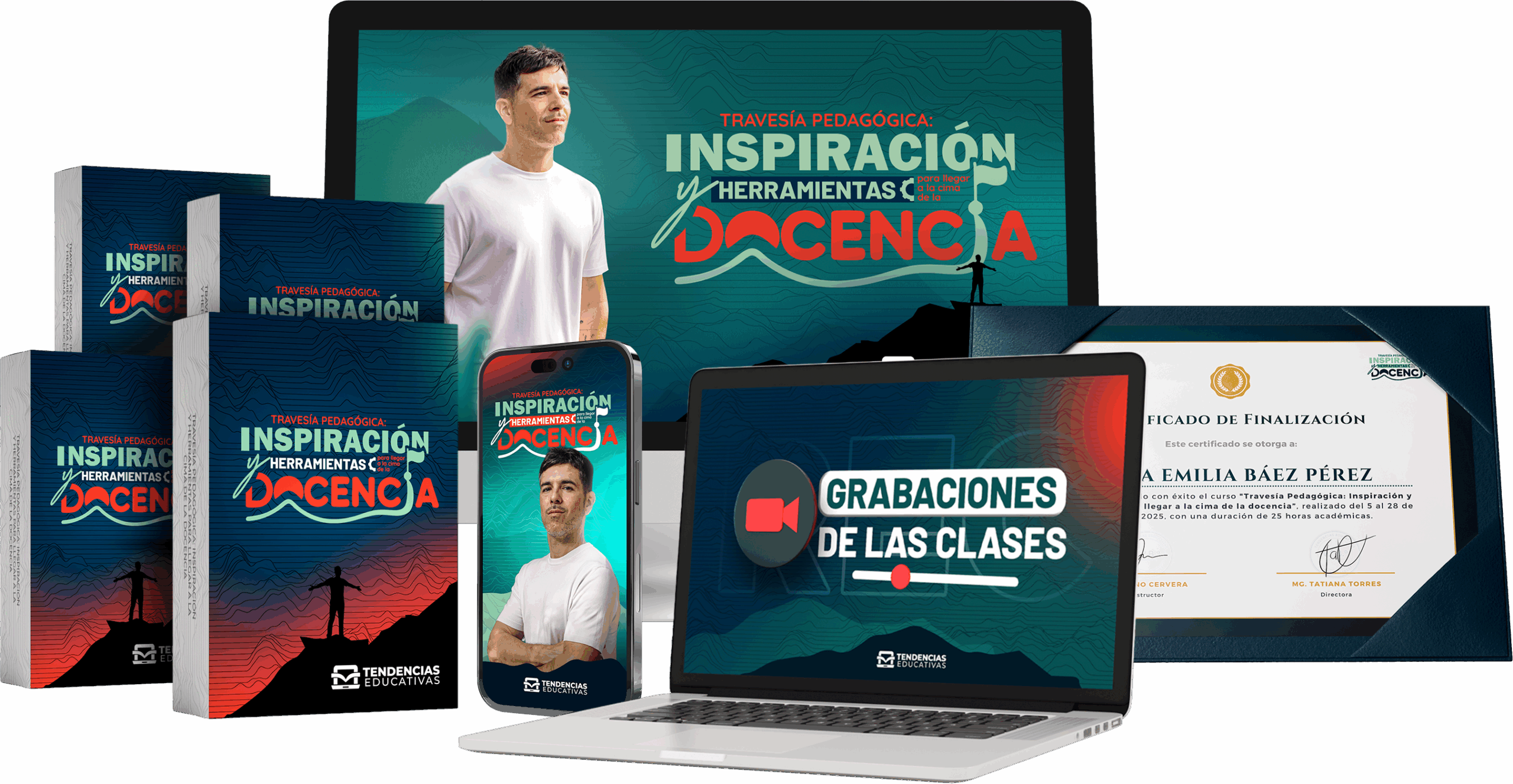 Travesía Pedagógica: 8 clases grabadas y certificado